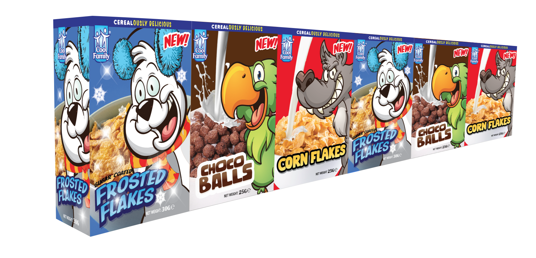 Cool Family Pack Shots